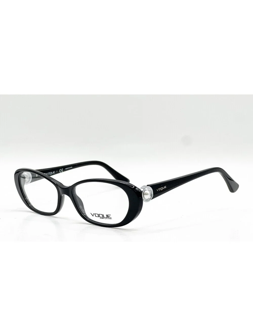 Vogue VO 2750-H W44 Black Oval Authentic Eyeglass Frames 53-16